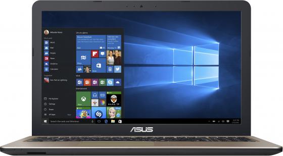Ноутбук ASUS X540LJ-XX011T 15.6" 1366x768 Intel Core i3-4005U 500Gb 4Gb nVidia GeForce GT 920M 2048 Мб черный Windows 10 Home 90NB0B11-M01260