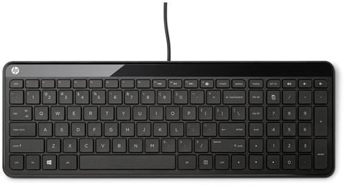 Клавиатура проводная HP K3010 USB черный