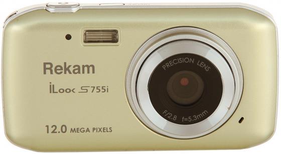 Цифровая фотокамера Rekam iLook S755i 12 Mpx 1.8" LCD шампань
