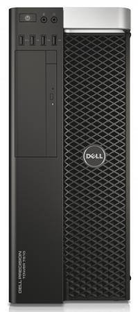 Системный блок Dell T5810 MT E5-1650v3 3.5GHz 16Gb 512Gb SSD W5100-4Gb DVD-RW Win7Pro Win10Pro клавиатура мышь черный 203-58534