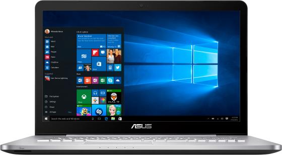 Ноутбук ASUS N752VX 17.3" 1920x1080 Intel Core i7-6700HQ 2 Tb 12Gb nVidia GeForce GTX 950M 4096 Мб серый Windows 10 Home 90NB0AY1-M01580