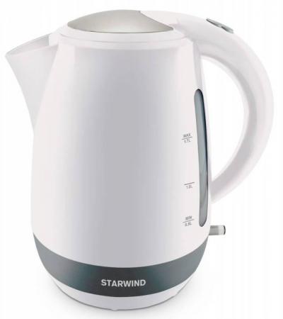 Чайник StarWind SKP4621 2000 Вт 1.7 л пластик белый