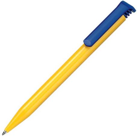 Шариковая ручка автоматическая Senator Super Hit черный 1 мм 2883/ЖС