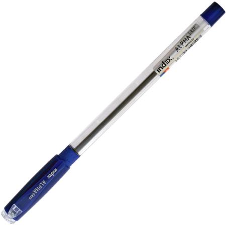 Шариковая ручка Index ALPHA GRIP синий 0.7 мм IBP316/BU IBP316/BU