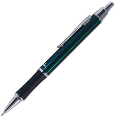 Шариковая ручка автоматическая Index IMWT1133/GN/бшк синий 0.5 мм  IMWT1133/GN/бшк