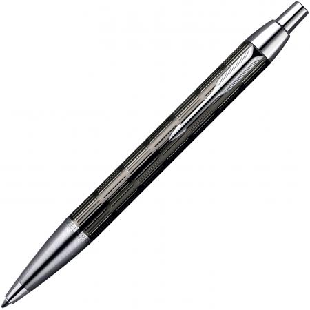 Шариковая ручка автоматическая Parker IM PREMIUM Twin Chiselled синий S0908610 PARKER-S0908610