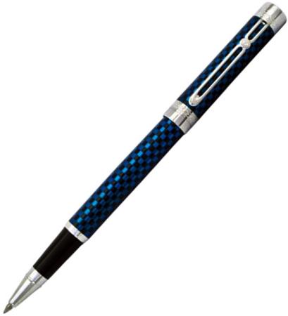 Ручка-роллер Flavio Ferrucci Quadretto синий М FF-RP1821