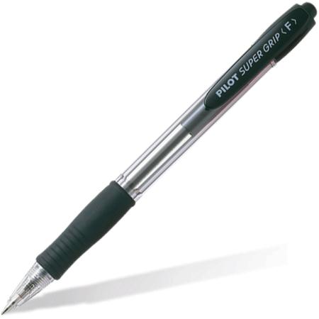 Шариковая ручка Pilot Supergrip черный 0.7 мм BPGP-10R-F-B BPGP-10R-F-B