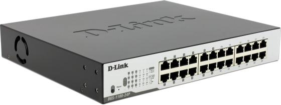 

Коммутатор D-LINK DGS-1100-24P/B2A управляемый 24 порта 10/100/1000Base-T