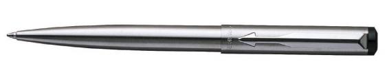 Шариковая ручка автоматическая Parker Vector Stainless Steel синий S0723510 M PARKER-S0723510