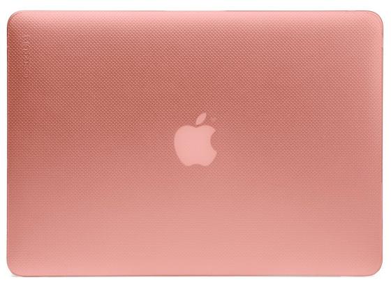 Чехол-накладка для ноутбука MacBook Pro 13" пластик светло-розовый CL90053