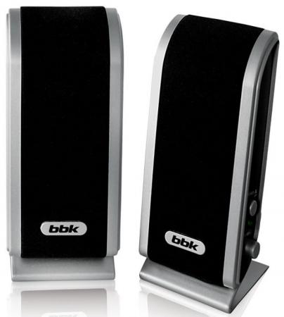 Колонки BBK CA-192S 2x3 Вт черно-серебристый