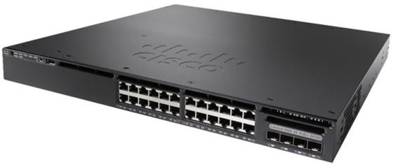 Коммутатор Cisco WS-C3650-24TD-S управляемый 24 порта 10/100/1000Mbps 2xSFP