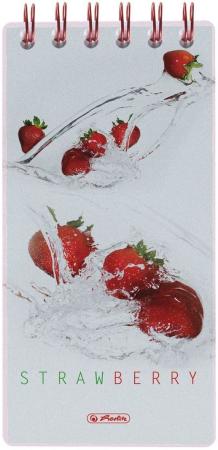 

Блокнот Herlitz Fresh Fruit Strawberry 8.5x17 см 100 листов 11306248 11306248