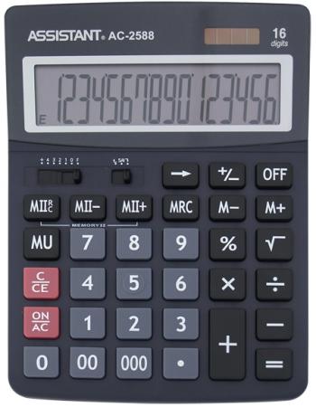 Калькулятор настольный Assistant AC-2588 16-разрядный  AC-2588