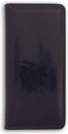 Визитница настольная, блок 128 визиток, 260х118 мм, кожзам, черная ICC128/1/BK