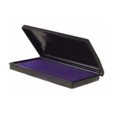 Штемпельная подушка, фиолетовая, разм. 11х7 см 9052/Ф