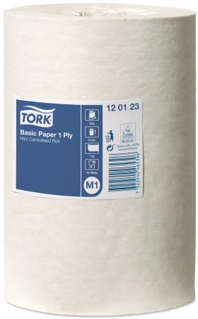 Полотенца бумажные TORK UNIVERSAL 310, с центр. вытяжкой, M1, 1-сл., белые, 21,5смх120м|1 120123/T