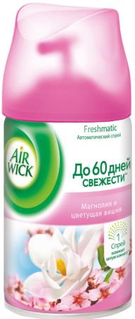 

Освежитель для туалета AIR WICK, запасной блок, спрей, 250 мл, МАГНОЛИЯ И ЦВЕТУЩАЯ ВИШНЯ 51547