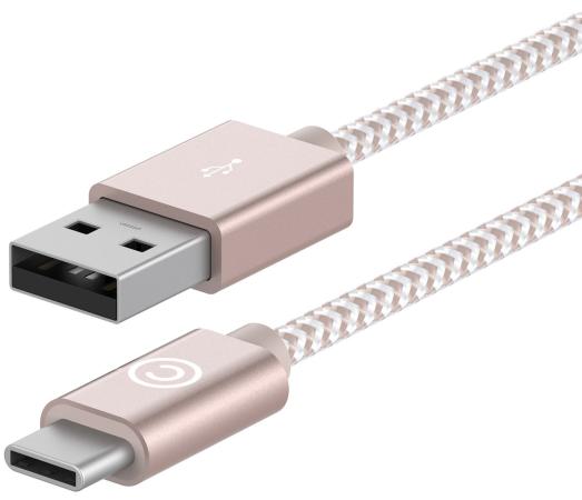 Кабель LAB.C USB-C на USB 1.2м розовый LABC-560-RG