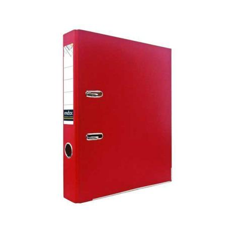 Папка-регистратор из цветного картона, 50 мм, А4, красная IND 5 ECO КР/30