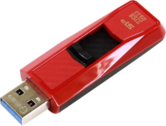 Флешка USB 32Gb Silicon Power Blaze B50 SP032GBUF3B50V1R красный