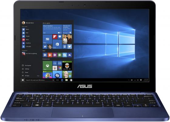 Ноутбук ASUS R209HA-FD0047TS 11.6" 1366x768 Intel Atom-x5-Z8350 SSD 32 2Gb Intel HD Graphics синий Windows 10 Home 90NL0072-M03310