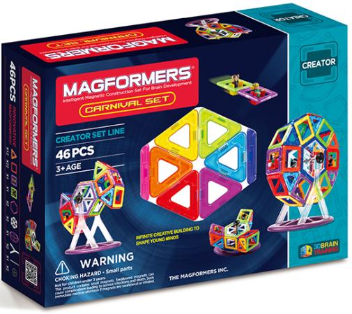 Магнитный конструктор Magformers Carnival Set 46 элементов 63074/703001