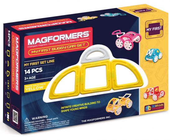 Магнитный конструктор Magformers My First Buggy 14 элементов 63144/702005