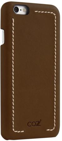 Накладка Cozistyle Leather Wrapped Case для iPhone 6S Plus коричневый CLWC6+018