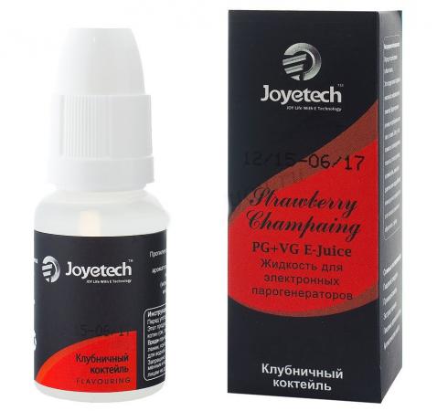 Жидкость для заправки электронных сигарет Joyetech Клубничный коктейль 2 mg 30 мл