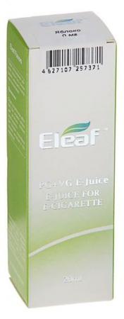 Жидкость для заправки электронных сигарет Eleaf Яблоко 0 mg 20 мл