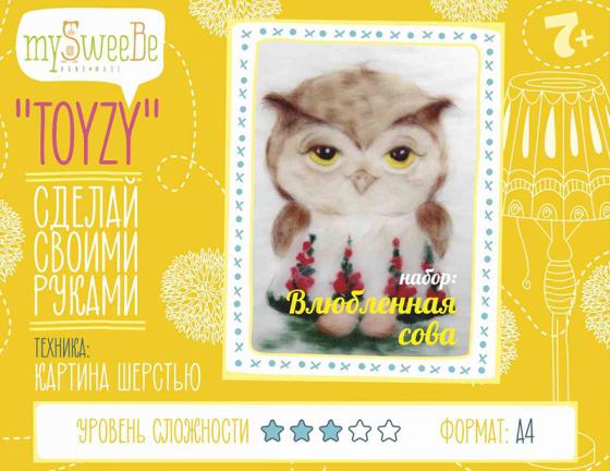 Набор для вязания Toyzy Влюбленная сова TZ-P027