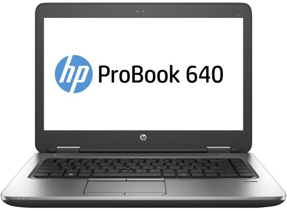 Ноутбук HP ProBook 640 G2 14" 1920x1080 Intel Core i5-6200U 500 Gb 4Gb Intel HD Graphics 520 черный Windows 7 Professional + Windows 10 Professional Y3B12EA