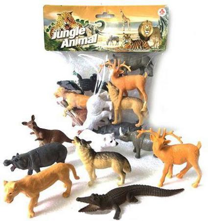 

Набор фигурок Shantou Gepai "Jungle animal" 8.5 см 2A008-2