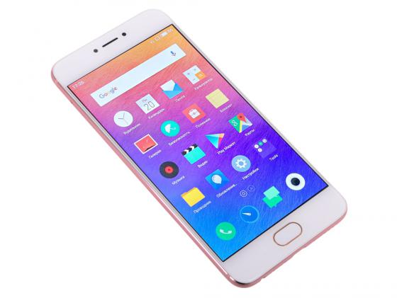 Смартфон Meizu Pro 6 M570H розовое золото 5.2" 64 Гб LTE Wi-Fi GPS 3G M570H 64Gb Gold