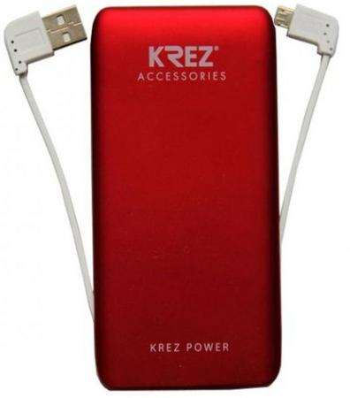 Портативное зарядное устройство Krez LP5001R 5000mAh красный