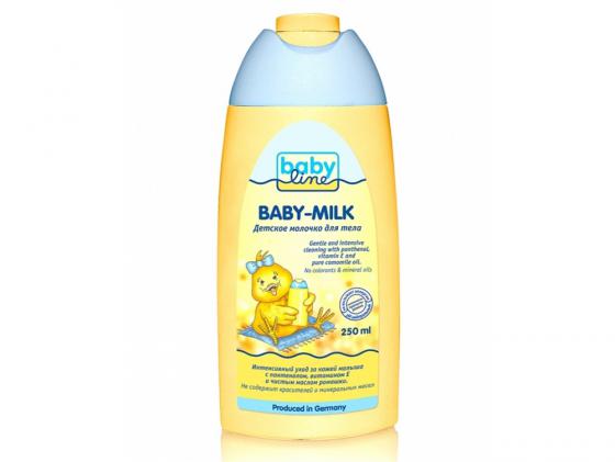 Молочко Babyline для тела детский 250 мл  неисправное оборудование