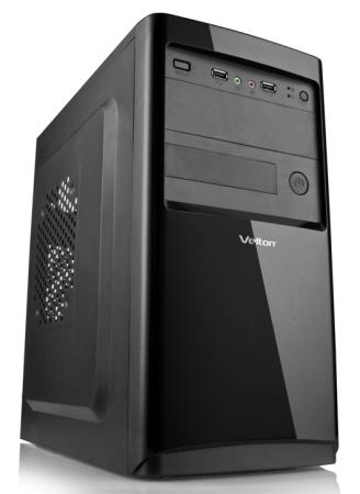 Корпус microATX Velton 7802A-D 400 Вт чёрный