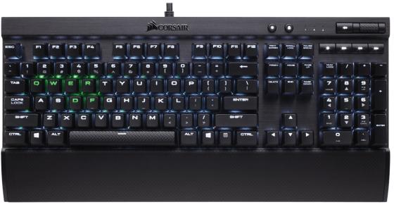 Клавиатура проводная Corsair Gaming K70 Lux RGB USB черный Cherry MX RGB Red CH-9101010-RU