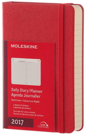 Ежедневник датированный Moleskine Classic Daily Pocket A6 искусственная кожа