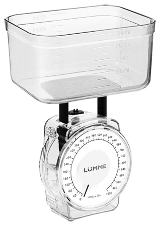 Весы кухонные Lumme LU-1301 белый жемчуг