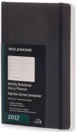 Еженедельник датированный Moleskine Classic WKLY Large искусственная кожа