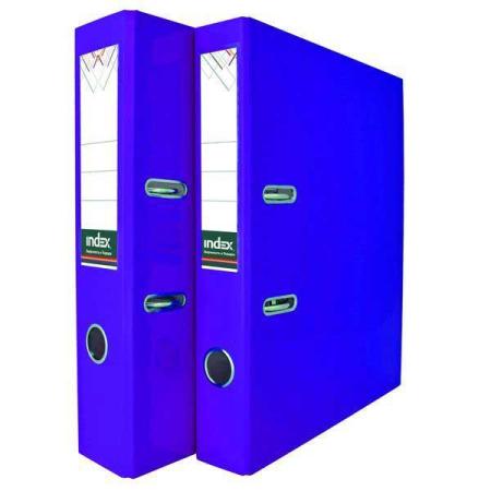 Папка-регистратор из ламинированного картона, 50 мм, А4, фиолетовая