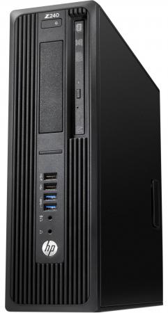 Системный блок HP Z240 SFF E3-1245v5 3.5GHz 16Gb 256Gb SSD HD530 DVD-RW Win10Pro клавиатура мышь черный Y3Y31EA