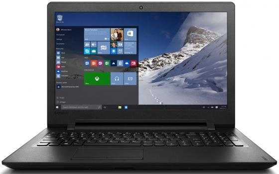 Ноутбук Lenovo IdeaPad 110-15ACL 15.6" 1366x768 AMD A6-7310 500Gb 4Gb Radeon R5 M430 2048 Мб черный Windows 10 Home 80T7009DRK