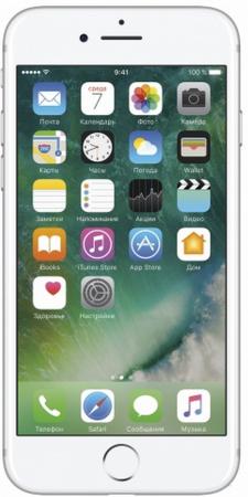 Смартфон Apple iPhone 7 серебристый 4.7" 128 Гб NFC LTE Wi-Fi GPS 3G MN932RU/A