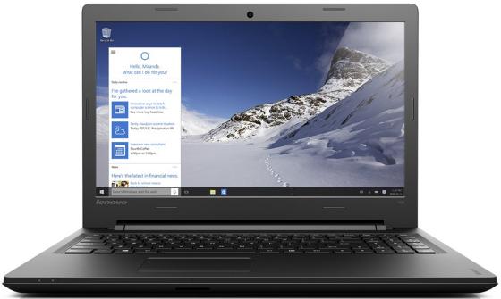 Ноутбук Lenovo IdeaPad 100-15IBD 15.6" 1366x768 Intel Core i5-5200U 1Tb 6Gb nVidia GeForce GT 920MX 2048 Мб черный Windows 10 Home 80QQ014PRK