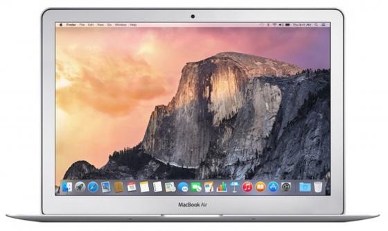 Ноутбук Apple MacBook Air 11.6" 1366x768 Intel Core i7-5650U SSD 256 8Gb Intel HD Graphics 6000 серебристый Mac OS X Z0RL0009V