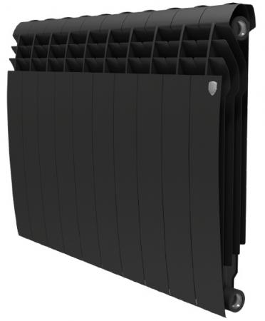 Радиатор Royal Thermo BiLiner 500 Noir Sable 10 секций поврежденная упаковка трещина на краю радиатора
